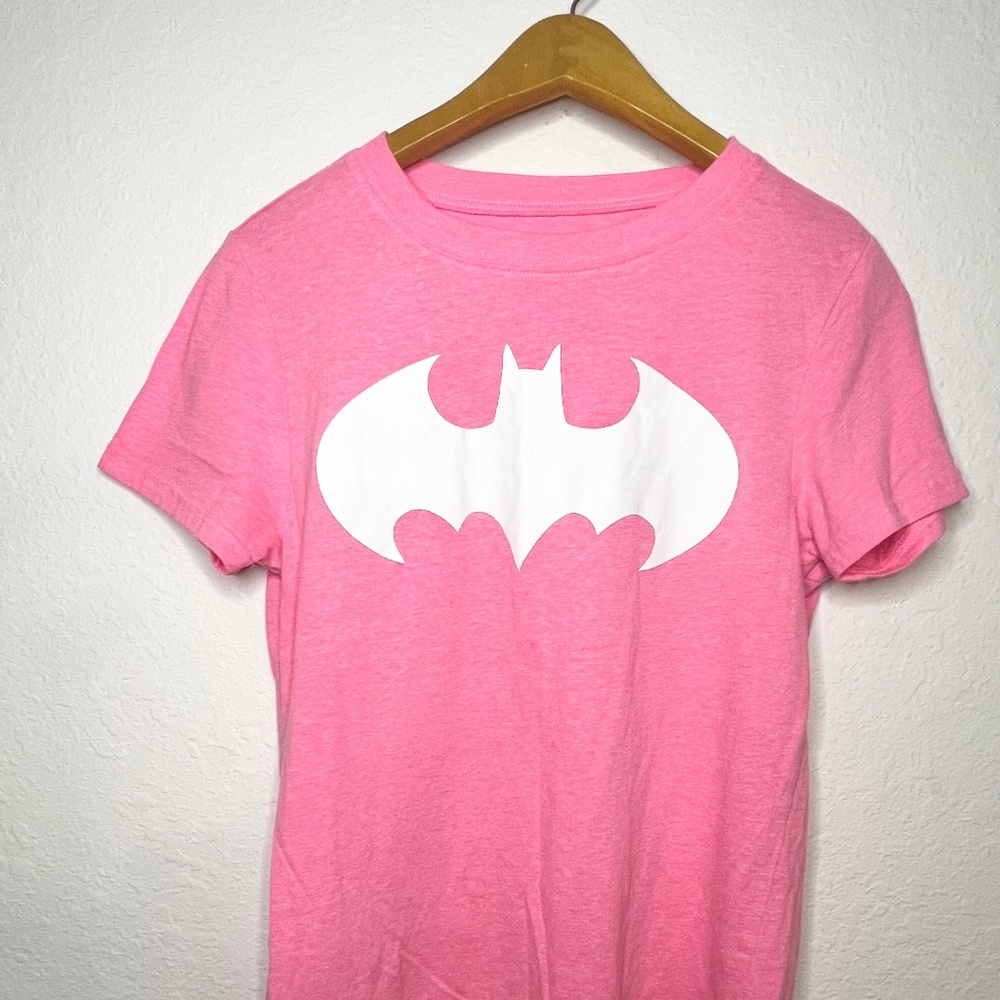 DC Comics Batman Logo Womens Juniors T-Shirt size M